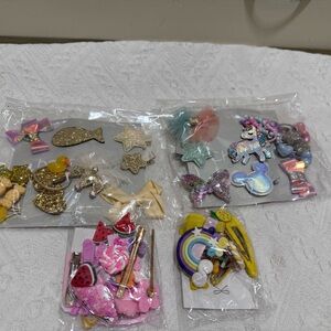 Cute kids assorted hair clips